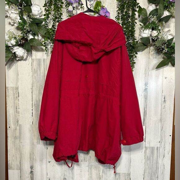 Fleece-Lined Taslon Anorak NWOT - Picture 3 of 4